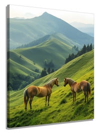 Listing 1 of 6 for Horse Art Canvas Print Wall Art