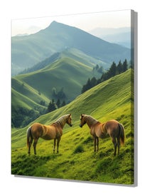 Listing 2 of 6 for Horse Art Canvas Print Wall Art