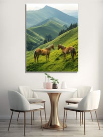 Listing 5 of 6 for Horse Art Canvas Print Wall Art