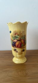 Listing 1 of 10 for Gorgeous Aynsley Orchard Gold footed fine bone china vase mint condition