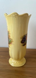 Listing 8 of 10 for Gorgeous Aynsley Orchard Gold footed fine bone china vase mint condition