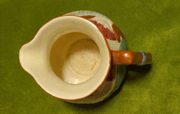 Listing 4 of 7 for Antique Shorter and Son Fish Creamer, Majolica Milk Pitcher