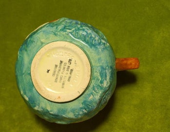 Listing 7 of 7 for Antique Shorter and Son Fish Creamer, Majolica Milk Pitcher