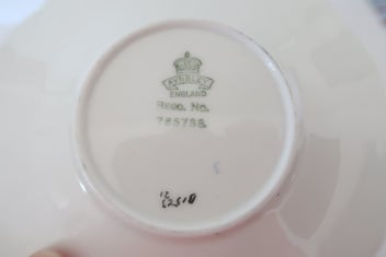 Listing 8 of 8 for ***ART DECO AYNSLEY BUTTERFLY HANDLE TRIO***