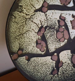 Listing 4 of 19 for +++ EXQUISITE POTTERY CHARGER/FOOTED PLATE +++