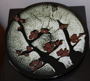 Listing 14 of 19 for +++ EXQUISITE POTTERY CHARGER/FOOTED PLATE +++