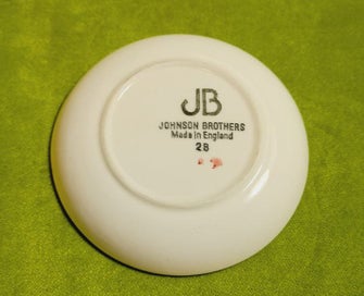 Listing 7 of 7 for JOHNSON BROTHERS "Friendly village" candy dishes