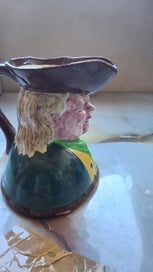 Listing 4 of 4 for RARE CROWN LYNN TOBY JUG marked made in NZ CIRCA1950