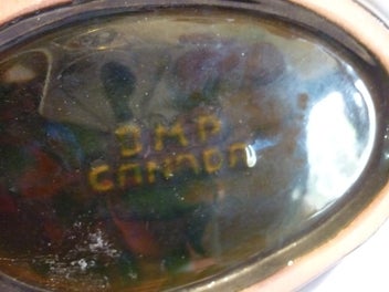 Listing 4 of 5 for BLUE MOUNTAIN SWAN VASE.