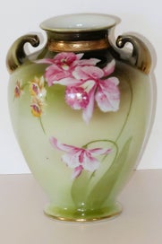 Listing 1 of 2 for ***VINTAGE HANDPAINTED NIPPON VASE 1891-1921***