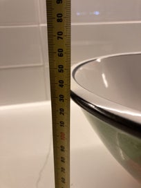 Listing 7 of 8 for Temuka NZ Pottery: "Flamenco". Very large bowl.