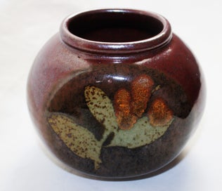 Listing 3 of 15 for +++ SUPERB " PAUL MELSER " POTTERY VASE +++