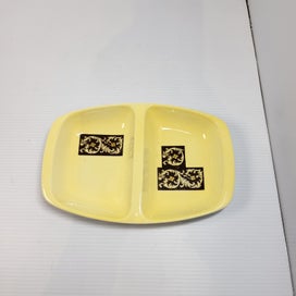 Listing 1 of 4 for Vintage 70s Carlton Ware Split Serving Dish Yellow
