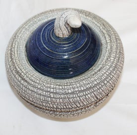 Listing 4 of 18 for +++ SUPERB POTTERY LIDDED URN/VESSEL +++