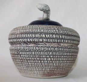 Listing 10 of 18 for +++ SUPERB POTTERY LIDDED URN/VESSEL +++