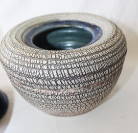 Listing 16 of 18 for +++ SUPERB POTTERY LIDDED URN/VESSEL +++