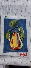 Listing 3 of 3 for Brand New Completed Cross Stitch Canva