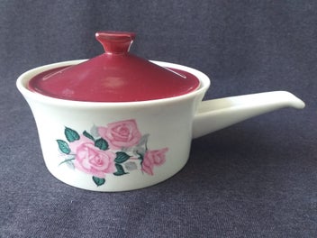 Listing 1 of 3 for Crown Lynn Ramekin - Fashion Rose