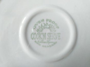 Listing 3 of 3 for Crown Lynn Ramekin - Fashion Rose