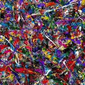Listing 2 of 20 for ART PRINT WALL ART | Digital Painting Abstract Expressionism | Diligence