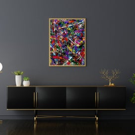 Listing 14 of 20 for ART PRINT WALL ART | Digital Painting Abstract Expressionism | Diligence