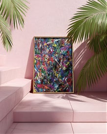 Listing 16 of 20 for ART PRINT WALL ART | Digital Painting Abstract Expressionism | Diligence