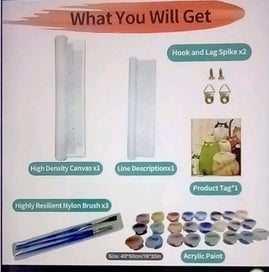 Listing 4 of 4 for THE CATTAGE-Gorgeous Vibrant Cat Paint By Numbers Make Your Own Beautiful Art