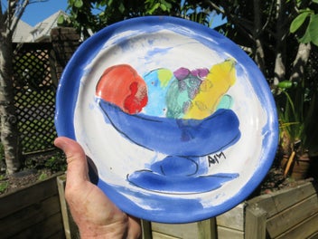 Listing 5 of 7 for Ant Morris - signed Morris & James Plate and hanging plaque (1993)