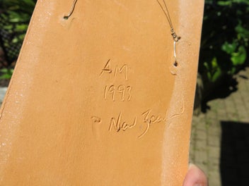 Listing 4 of 7 for Ant Morris - signed Morris & James Plate and hanging plaque (1993)