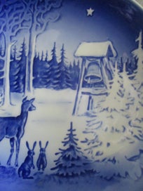 Listing 3 of 5 for Christmas Greetings – Danish Désirée Blue Plate 1986 – Remember „THE BELL“ ?
