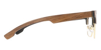 Listing 3 of 4 for Semi Rimless Square Walnut Brown Oh My Woodness! Oak Orbit WS705-A06-21 50