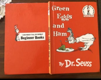 Listing 3 of 7 for GREEN EGGS AND HAM BY DR SEUSS