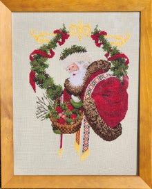Listing 3 of 3 for Gift of Peace finished cross stitch picture