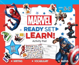 Listing 1 of 1 for Marvel: Ready Set Learn! Activity Pad (Ages 5-7 Years)