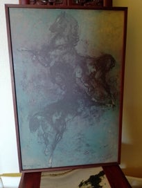 Listing 3 of 5 for Denes de Holesch Blue horses