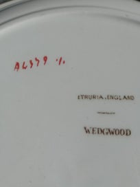 Listing 6 of 9 for Wedgwood Turkey Plate
