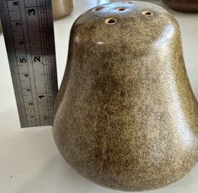 Listing 3 of 4 for Temuka Riverstone Salt and Pepper Shaker Set