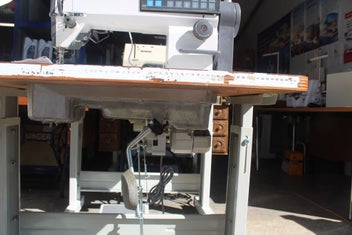 Listing 2 of 5 for SINGER 691 INDUSTRIAL SEWING MACHINE NEW SERVO MOTOR