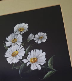 Listing 3 of 19 for +++ ORIGINAL "D'ANNICK (E.B.A.P ) - DAISIES " PAINTING +++