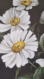 Listing 17 of 19 for +++ ORIGINAL "D'ANNICK (E.B.A.P ) - DAISIES " PAINTING +++
