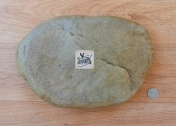 Listing 3 of 3 for Carved stone 'coin' - QE ll