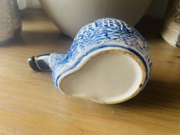 Listing 4 of 4 for Vintage Pipe Shaped Ceramic Ashtray