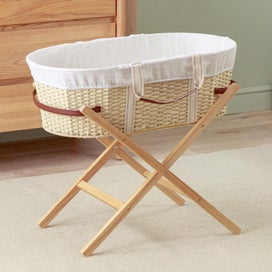 Listing 2 of 4 for Nestling: Moses Basket - Natural