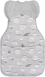 Listing 3 of 5 for Love to Dream: Swaddle Up Transition Bag Cold 3.5 TOG - South Pole Grey (Large)
