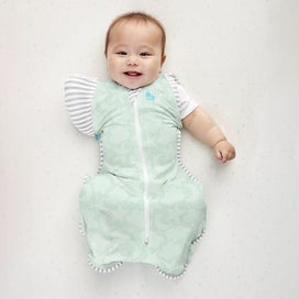 Listing 3 of 5 for Love to Dream: Swaddle Up Transition Bag Organic 1.0 TOG - Mint Celestial...