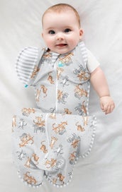 Listing 4 of 5 for Love to Dream: Swaddle Up Transition Bag Designer 1.0 TOG - Tiger (Large)