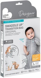 Listing 5 of 5 for Love to Dream: Swaddle Up Transition Bag Designer 1.0 TOG - Tiger (Large)