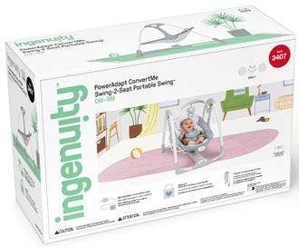 Listing 3 of 3 for Ingenuity: PowerAdapt ConvertMe Swing-2-Seat - Swell