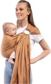 Listing 4 of 5 for Boba: Linen Ring Sling - Rye