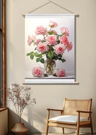Listing 3 of 3 for Rose Flower Art Canvas Print Wall Art